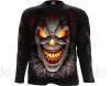 Spiral Fright Night Männer Langarmshirt schwarz XL 100% Baumwolle Gothic, Horror, Nu Goth, Rockwear