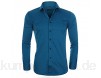 WQWRSA Herren Langarm Shirt Slim 13 Farbe Atmungsaktiv Schweißabsorbierende einfarbige Shirt Polyester Material Geeignet für Party im Büro und zu Hause im Freien(2-721,38 Yards (165 / 84A))