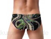 Badehose für Herren Octopus mit Farbe Badeanzüge, niedrige Leibhöhe mit Kordelzug Sonnenbaden Unterwäsche Sport Bademode