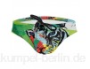 GAHAHA Badehose für Herren, Tiger-Blättermotiv, tiefsitzend, mit Kordelzug, Surf-Unterwäsche, Sporthose