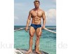 MIZOK Sexy Herren-Bademode, Badehose, Bikini, Badeanzüge, bedruckt, Surfen, kurz