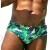 Taddlee Herren Sexy Bademode klassischer Schnitt Surfboard Boxer Trunk Badehose Bikini S fit Taille 28-30 Zoll Grün