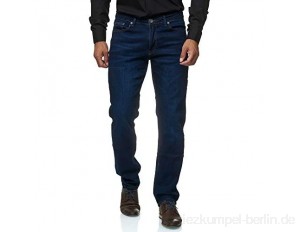 Jeel Herren-Jeans - Regular Fit Straight Cut - Stretch - Jeans-Hose Basic Washed