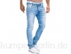 MERISH Jeans Herren Slim Fit Stretch Jeanshose Designer Hose Denim 9148-2100