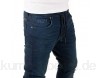 WOTEGA Herren Jeans Noah - Sweathose in Jeansoptik - Männer Jogg-Jeans Slim, Blau (Dress Blues 3R4024), W36/L34