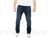 WOTEGA Herren Jeans Noah - Sweathose in Jeansoptik - Männer Jogg-Jeans Slim, Blau (Dress Blues 3R4024), W36/L34