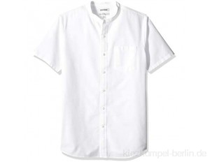 -Marke: Goodthreads Herren Standard-fit Short-Sleeve Band-Collar Oxford Shirt