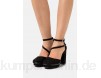 Simply Be WIDE FIT SAFFRON - Platform heels - black