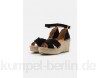 Kanna CAPRI - Platform sandals - schwarz/black