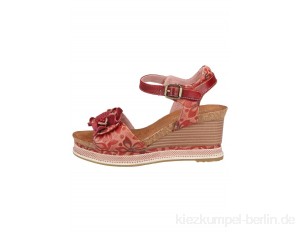LAURA VITA High heeled sandals - rouge/red