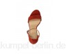 Manfield High heeled sandals - cognac