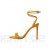 Mango TREN - High heeled sandals - moutarde/mustard yellow