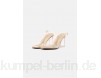Missguided MID ILLUSION - Sandals - clear/nude