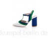 Alba Moda High heels - royalblau,weiß,grün/multi-coloured