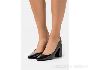 Furla BLOCK SLING BACK - Classic heels - nero/black